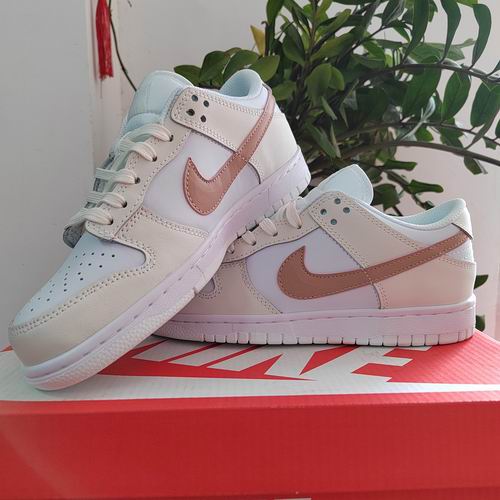 China Cheap Nike Dunk White Pink Shoes Men and Women-127 - Click Image to Close